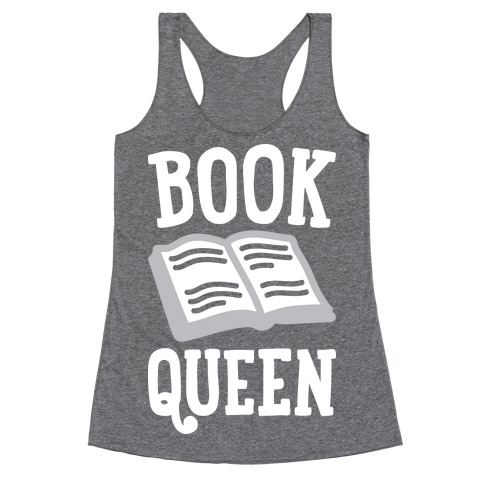 Book Queen Racerback Tank Top