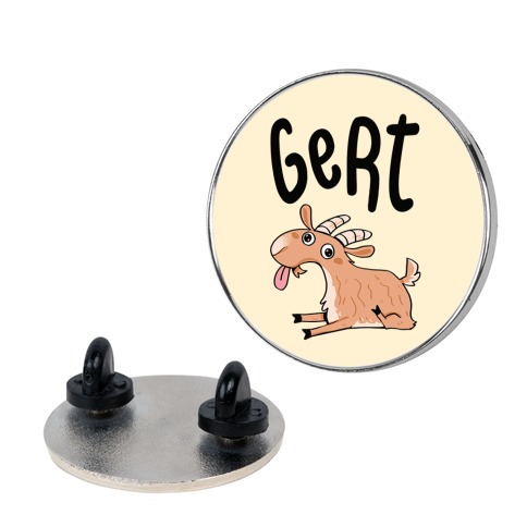 Gert Derpy Goat Pin