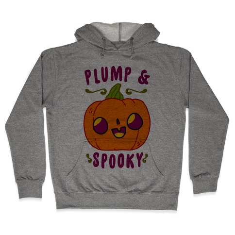 Plump and Spooky Hooded Sweatshirt