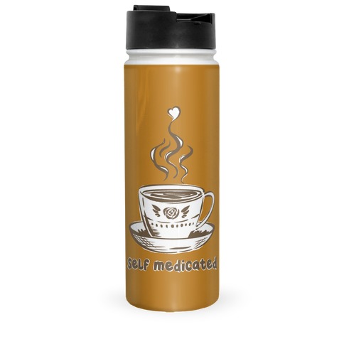 Self Medicated Coffee Travel Mug