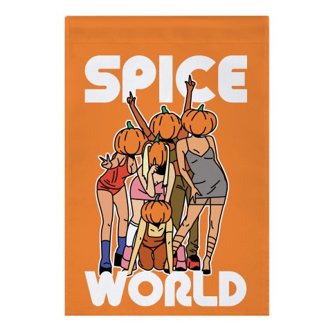 Spice World Pumpkin Spice Garden Flag