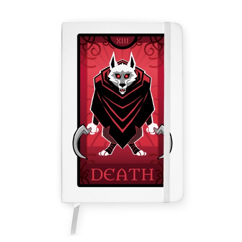 Death Wolf Tarot Notebook