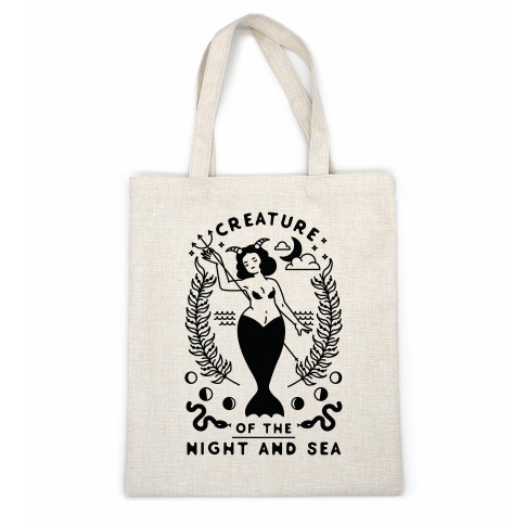 Creature of the Night and Sea Casual Tote