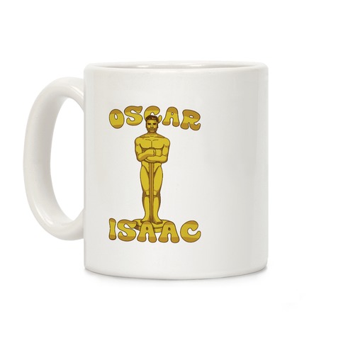 Oscar Isaac Award Parody Coffee Mug