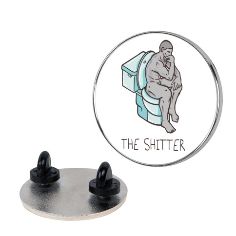 The Shitter Parody Pin