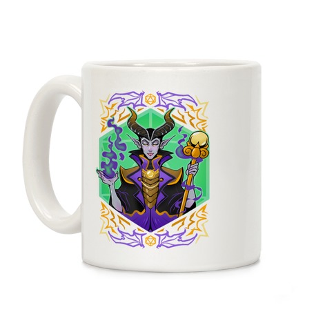 DND princesses: Tiefling Maleficent Coffee Mug