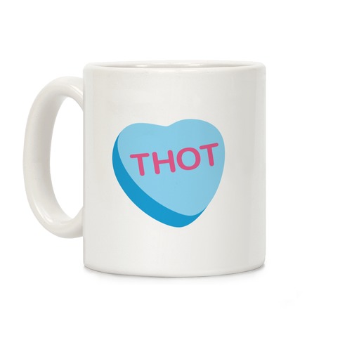 Thot Candy Heart Coffee Mug