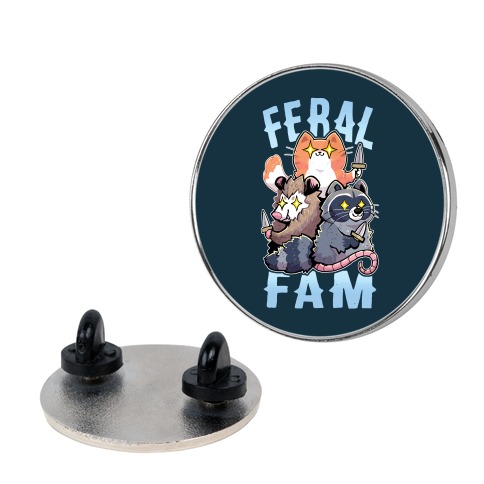 Feral Fam Pin