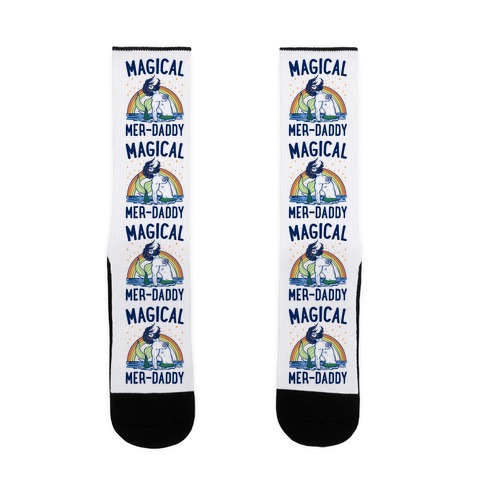Magical Mer-Daddy Sock