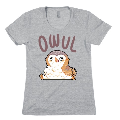 Derpy Owl Owul Womens T-Shirt