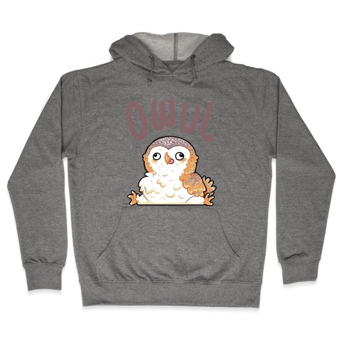 Derpy Owl Owul Hooded Sweatshirt