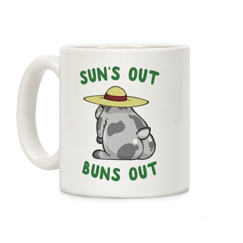 Sun's Out Buns Out Bunny Coffee Mug