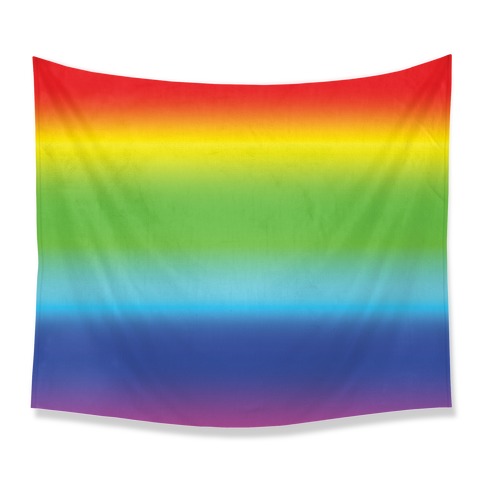 Rainbow Gradient Tapestry