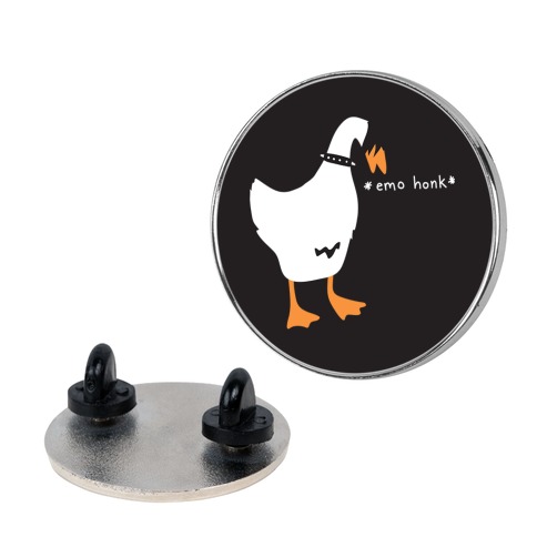 Emo Honk Goose Pin