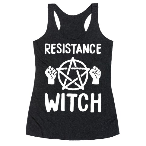 Resistance Witch Racerback Tank Top