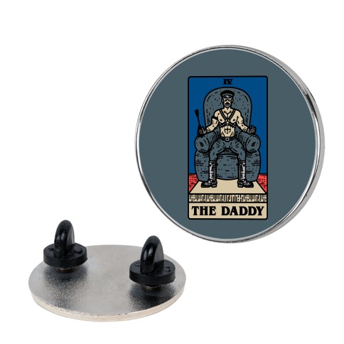 The Daddy Tarot Card Parody Pin