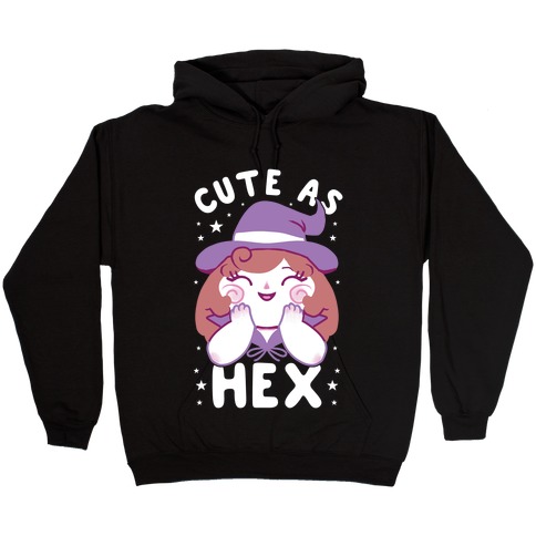 Cute As Hex Hooded Sweatshirt
