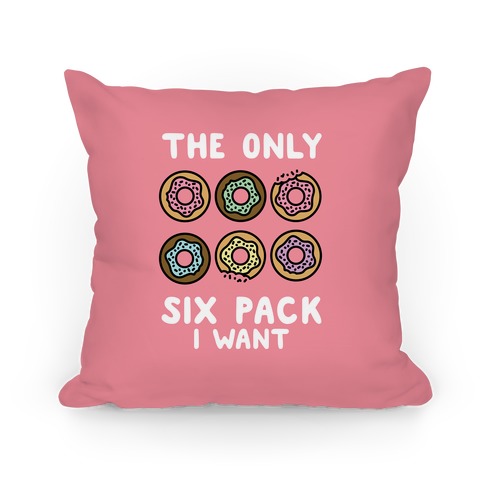 Anxiety Can Eat My Hole Donut Pillows | LookHUMAN