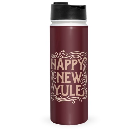 Happy New Yule Travel Mug
