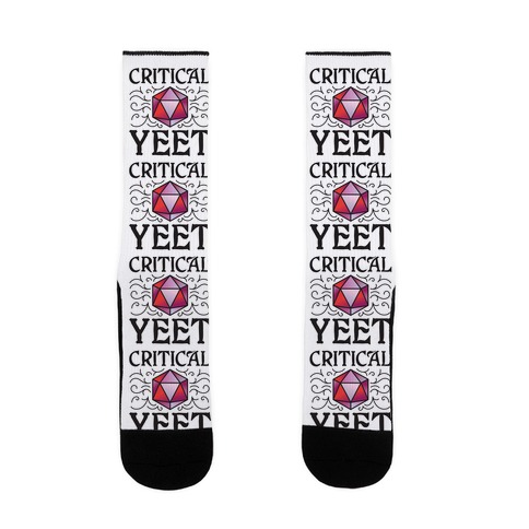 Critical Yeet Sock