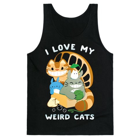 I love my weird cats Tank Top