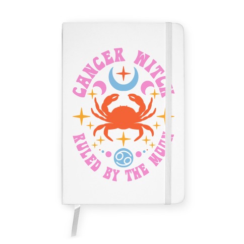 Cancer Witch Ruled By The Moon Notebook
