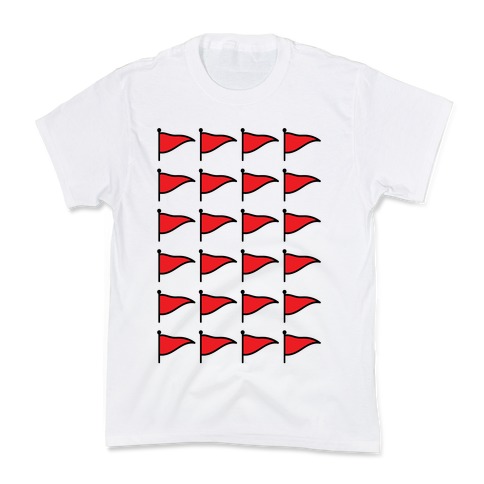 Red Flags Kids T-Shirt