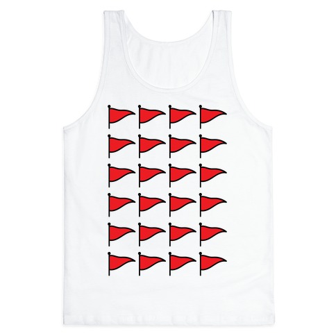 Red Flags Tank Top