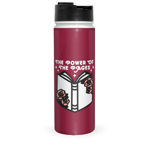 The Power Of The Pages Travel Mug