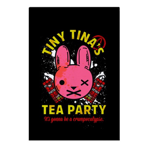 Tiny Tina's Tea Party Garden Flag