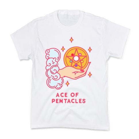 Ace of Pentacles Transformation Brooch Kids T-Shirt
