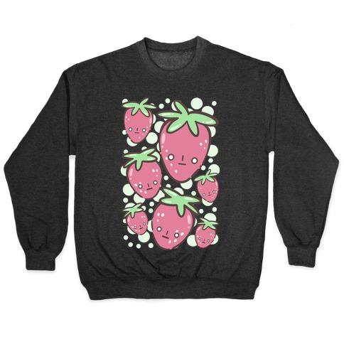 Indifferent Strawberries Pullover