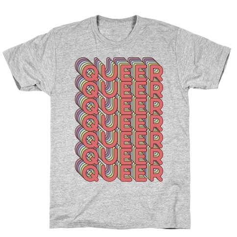 Queer Retro Rainbow T-Shirt
