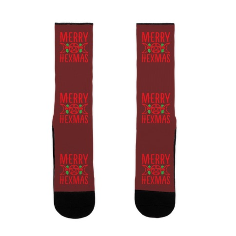 Merry Hexmas Parody Sock