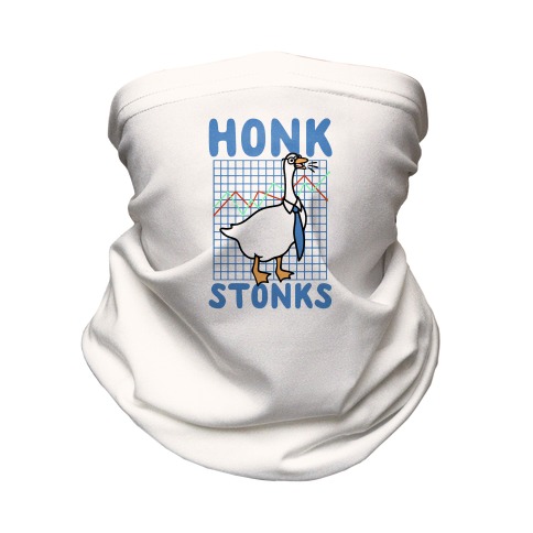 Honk Stonks Neck Gaiter