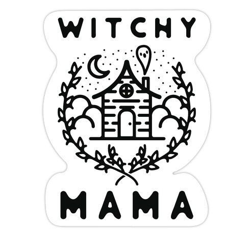 Witchy Mama Die Cut Sticker