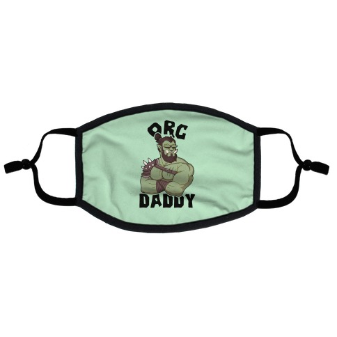 Orc Daddy Flat Face Mask