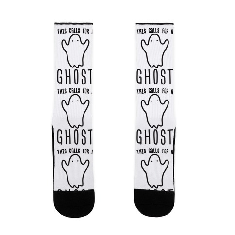 This Calls For A Ghost Sock