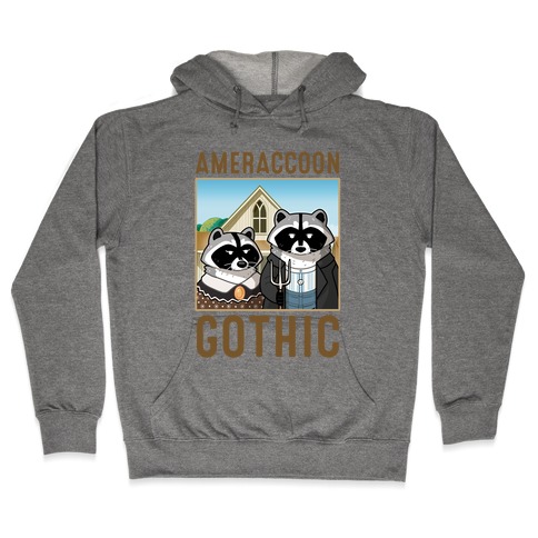 Ameraccoon Gothic Hooded Sweatshirt
