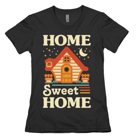 Home Sweet Home Animal Crossing Womens T-Shirt