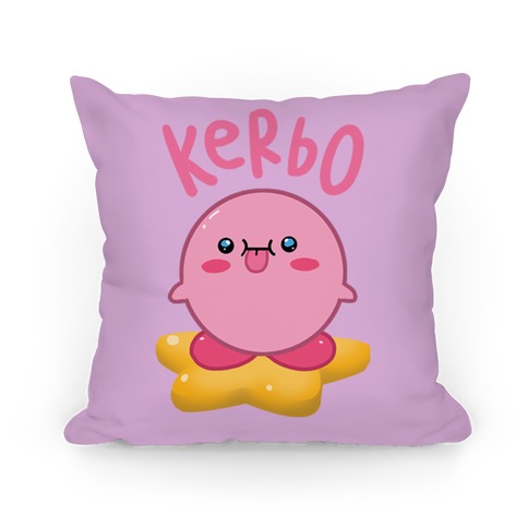 Kerbo Derpy Kirby Pillow