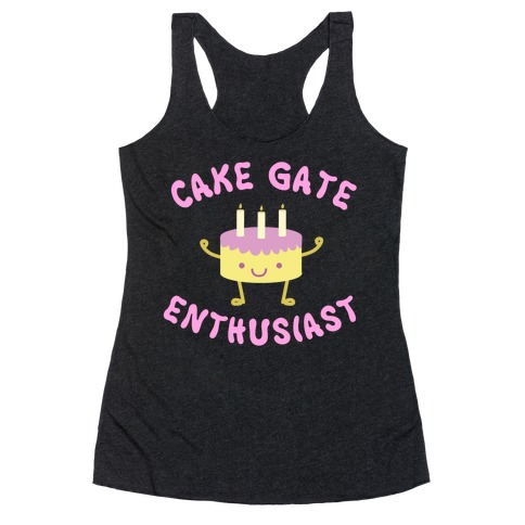 Cake Gate Enthusiast Racerback Tank Top