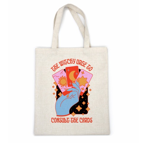 The Witchy Urge To Consult The Cards Casual Tote
