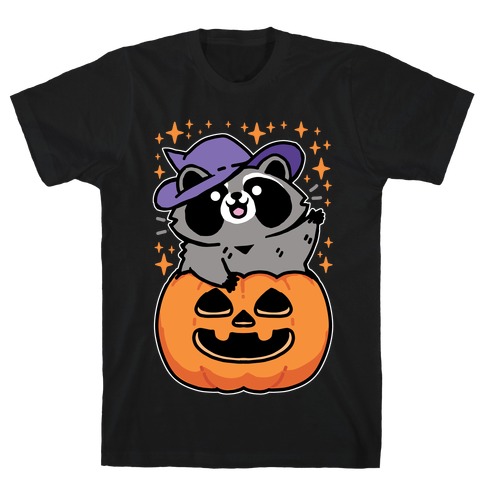 Cute Halloween Raccoon T-Shirt