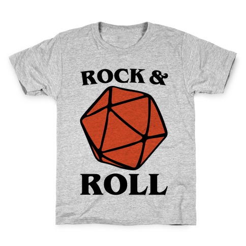 Rock and Roll D & D Parody Kids T-Shirt