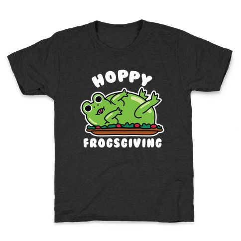Hoppy Frogsgiving Kids T-Shirt