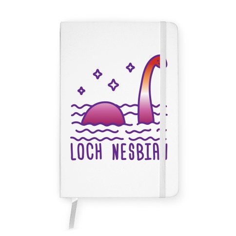 Loch Nesbian Lesbian Nessie Notebook