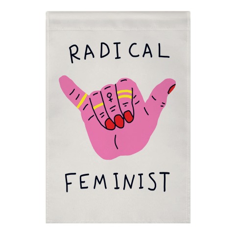 Radical Feminist Garden Flag