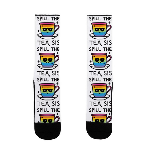 Spill The Tea, Sis LGBTQ+ Pride Sock