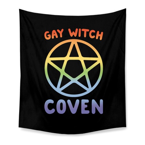 Gay Witch Coven Tapestry